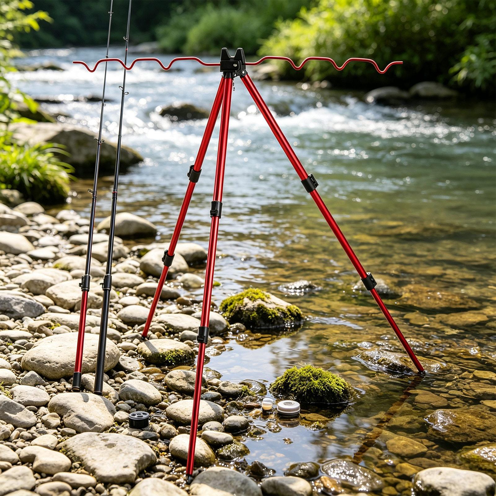 Fishing Pole Stand For Ground  - огляд і ціна Fishing Rod Telescopic