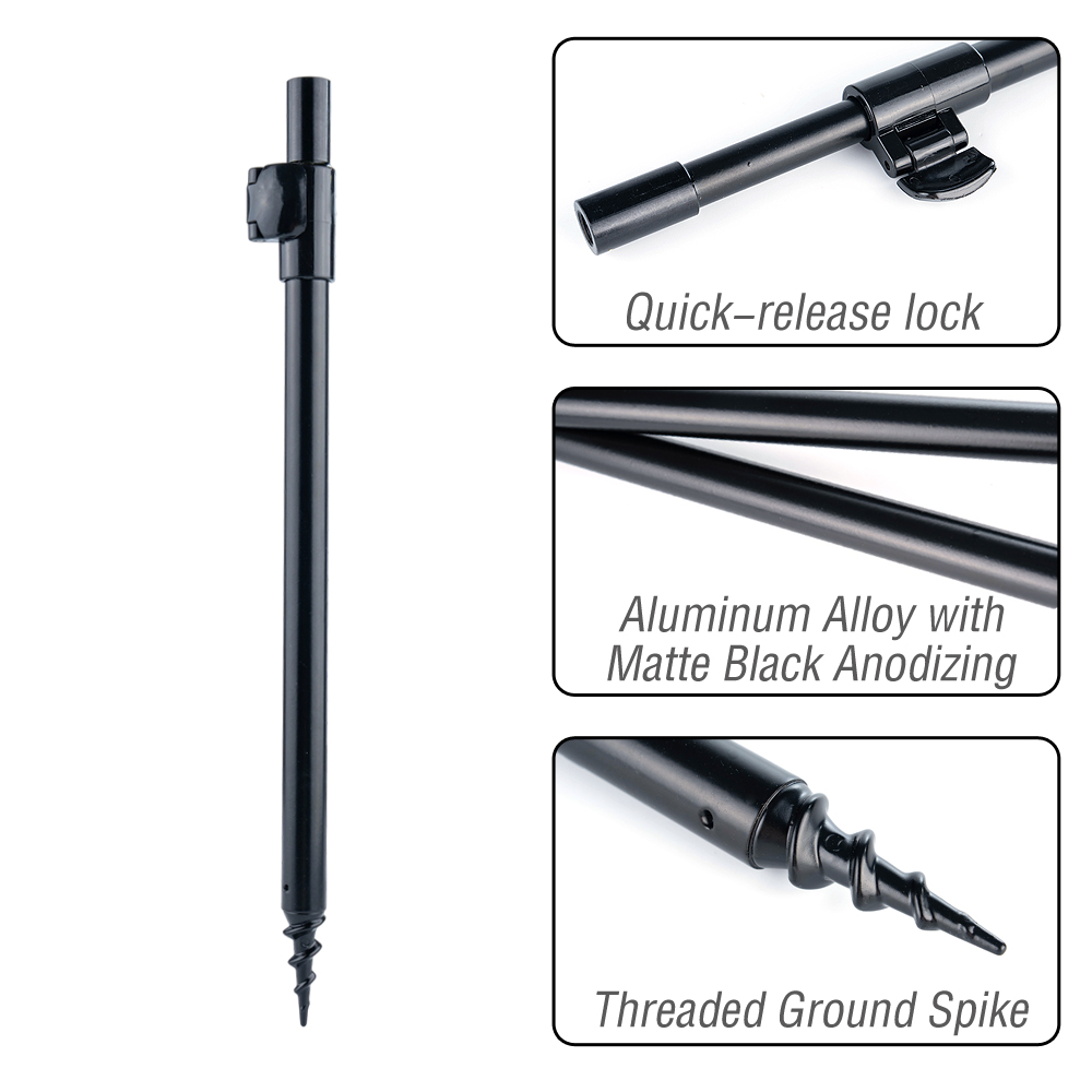 Telescopic Fishing Bank Stick  - огляд і ціна Fishing Rod Casting