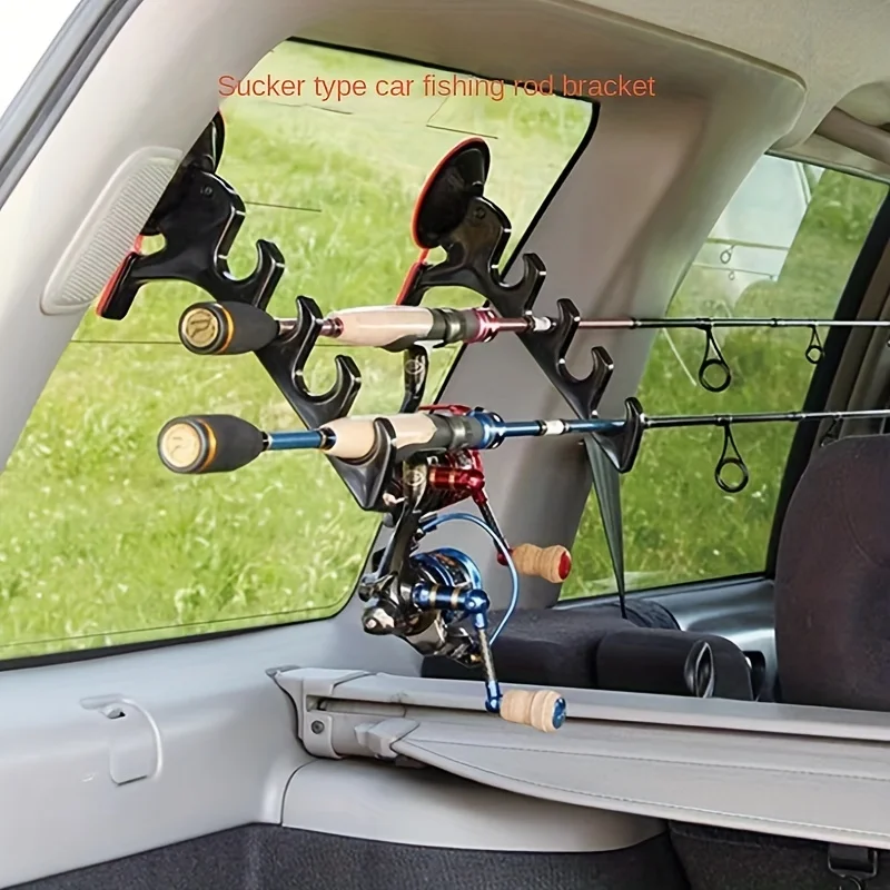 1/2pcs Fishing Rod Holder Car  - огляд і ціна Fishing Rod Casting
