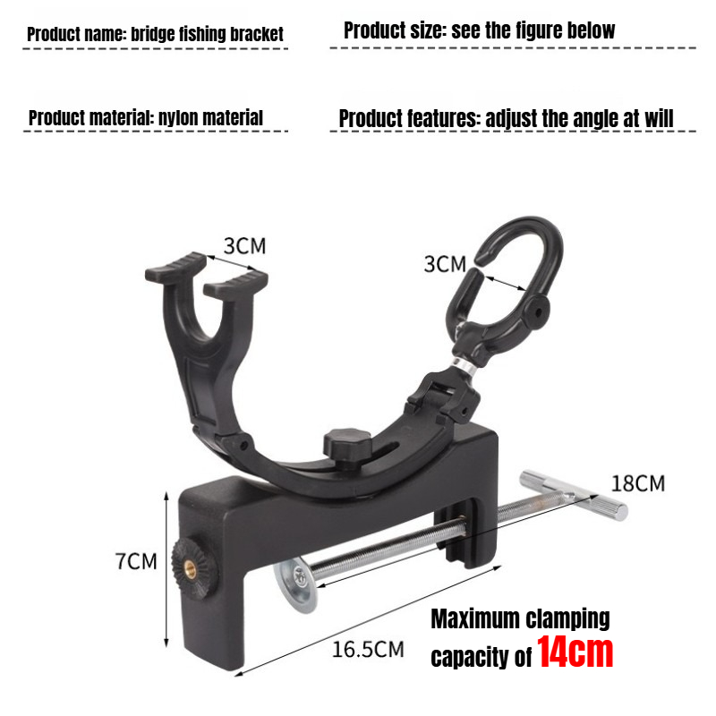 360° Rotating Adjustable Heavy - огляд і ціна Fishing Rod Boat